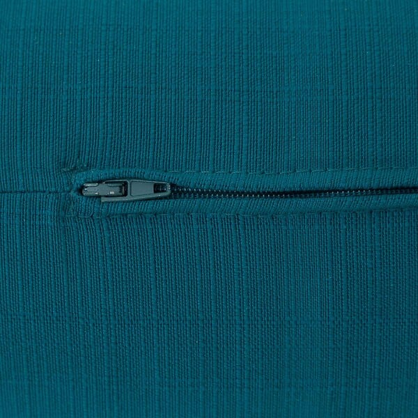 HESPERIDE - Traversin d'extérieur "Korai" bleu canard 45x15cm - large