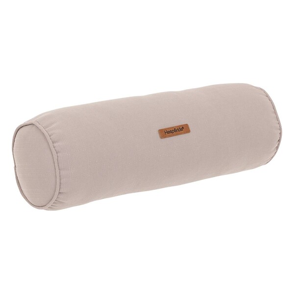 HESPERIDE - Traversin d'extérieur "Korai" taupe 45x15cm - large