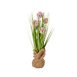 SMARTSOLAR - Bouquet artificiel pompon - 40cm - vignette