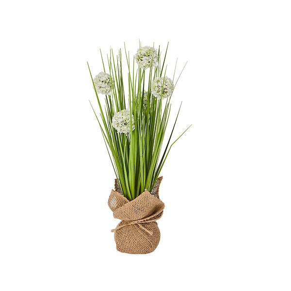 SMARTSOLAR - Bouquet artificiel pompon - 40cm - large
