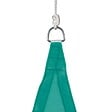 HESPERIDE - Voile d'ombrage triangulaire "Curacao" émeraude 3x3x3m en polyester - vignette