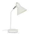 COREP - Lampe de bureau métal - Corep AUGUSTE - Blanc mat - H37.5cm - vignette