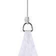 HESPERIDE - Voile d'ombrage triangulaire "Curacao" blanc 3x3x3m en polyester - vignette