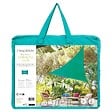 HESPERIDE - Voile d'ombrage rectangulaire "Curacao" émeraude 3x2m en polyester - vignette