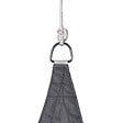 HESPERIDE - Voile d'ombrage triangulaire "Curacao" gris 4x4x4m en polyester - vignette