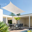 HESPERIDE - Voile d'ombrage rectangulaire "Curacao" blé 3 x 2m en polyester - vignette
