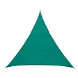 HESPERIDE - Voile d'ombrage triangulaire "Curacao" émeraude 2x2x2m en polyester - vignette