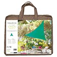 HESPERIDE - Voile d'ombrage triangulaire "Curacao" émeraude 2x2x2m en polyester - vignette
