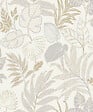 GRANDECO - Papier peint Kew naturel - L.10050xl.530mm - vignette
