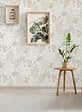GRANDECO - Papier peint Kew naturel - L.10050xl.530mm - vignette