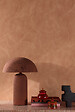 GRANDECO - Papier peint vinyle sur intissé - Terracotta - l.53xL.1005cm - vignette