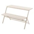 HESPERIDE - Ensemble de balcon "Drilia" argile 2 places en acier - vignette