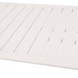 HESPERIDE - Table basse de jardin carrée "Allure" avoine 97 x 97 x 37cm en aluminium - vignette