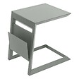 HESPERIDE - Table d''appoint de jardin carrée "Allure" vert laurier 55x45x55cm - vignette