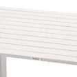 HESPERIDE - Table de jardin relevable rectangulaire "Salimia" avoine 150 x 80 x 69cm en aluminium - vignette
