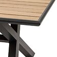 HESPERIDE - Table de jardin "Axiome" eucalyptus & graphite 8 places - vignette