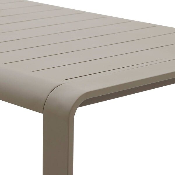 HESPERIDE - Table de jardin "Domilly" café 10 places en aluminium - large