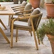 HESPERIDE - Fauteuil de jardin "Papouasie" en acacia - vignette