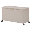 HESPERIDE - Coffre de rangement "Edenio" argile S 130 x 60,4 x 78cm en aluminium 510 L - vignette