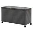 HESPERIDE - Coffre de rangement "Edenio" graphite S 130 x 60,4 x 78cm en aluminium 510 L - vignette