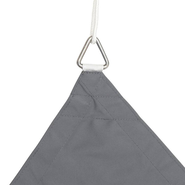 HESPERIDE - Voile d ombrage rectangulaire "Anori" 4x3m en polyester - Vert - large