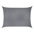 HESPERIDE - Voile d ombrage rectangulaire "Anori" 4x3m en polyester - Gris - vignette
