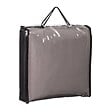 HESPERIDE - Voile d ombrage rectangulaire "Anori" 4x3m en polyester - Gris - vignette
