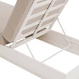 HESPERIDE - Lit de piscine "Allure" avoine polyester et aluminium - vignette