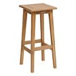 HESPERIDE - Lot de 2 tabourets hauts de jardin "Tiwi" en acacia - vignette