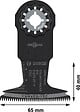 BOSCH - Lame de scie oscillante Pro AII 65 BSPIB Starlock bi-métal bois dur 65x40mm - BOSCH - 2608669082 - vignette