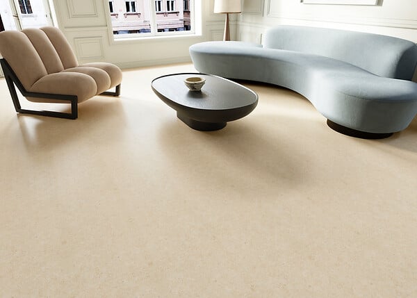 HOMELIKE - Dalle PVC autoadhésive - Beige rosé - large