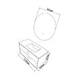 LUXURYBAIN - Meuble de salle de bain simple vasque 100cm bois et vert avec miroir led - vignette