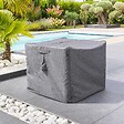 HESPERIDE - Housse de protection "Hambo" pour table carrée M 165x165x80cm en polyester - vignette