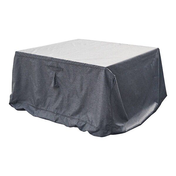 HESPERIDE - Housse de protection "Hambo" pour table carrée M 165x165x80cm en polyester - large