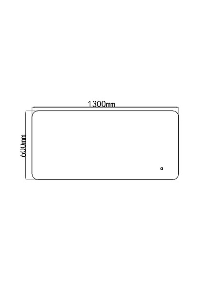 LUXURYBAIN - LuxuryBain- Miroir de salle de bain LED 130x60cm à luminosité variable LB-85070-130-60 - large