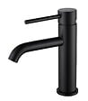 LUXURYBAIN - LuxuryBain- Mitigeur, robinet de lavabo pour salle de bain design et moderne (Noir) - vignette