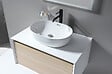 LUXURYBAIN - Grand Mitigeur, robinet de lavabo pour salle de bain réhaussé design et moderne (Noir) - vignette
