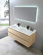 LUXURYBAIN - Robinet, mitigeur de lavabo pour salle de bain carré (Noir) - vignette