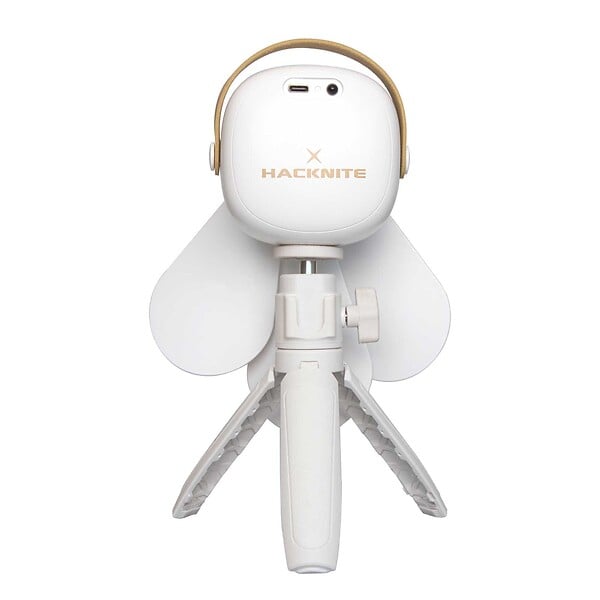 HACKNITE - Ventilateur portatif avec éclairage intégré LED ORION 50R | HACKNITE - large
