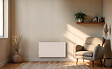 BESTHERM - Radiateur électrique fixe à inertie sèche - Double cœur de chauffe - BESTHERM - FREYA 1500W - horizontal blanc - NF - vignette