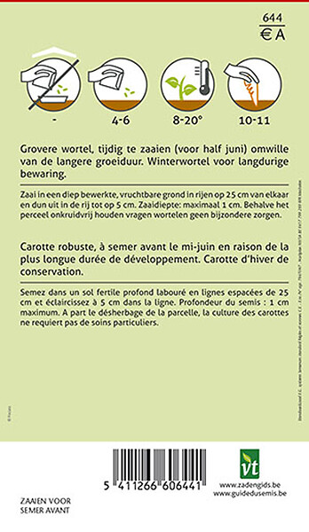 ARBORIX - Carottes Berlicum - Ca. 6 gr (Livraison Gratuite) - large