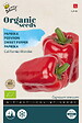ARBORIX - Buzzy Organic Poivron California Wonder- Bio Semences - Ca. 0,25 gr (Livraison Gratuite) - vignette