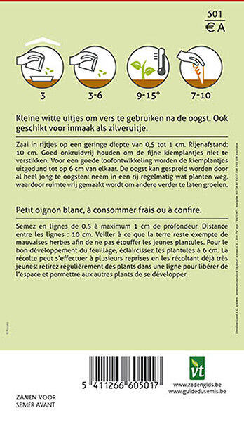 ARBORIX - Oignon Barletta - Ca. 4 gr (Livraison Gratuite) - large