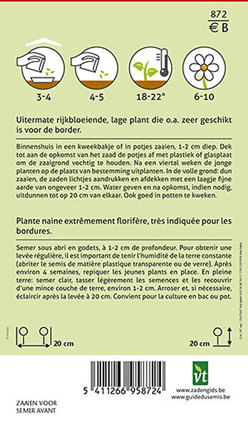 ARBORIX - Œillet D'Inde Miniature Orange - Ca. 0,5 gr (Livraison Gratuite) - large