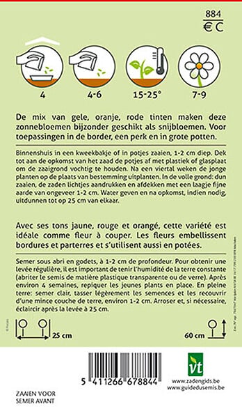 ARBORIX - Tournesol Distino - Ca. 1 gr (Livraison Gratuite) - large