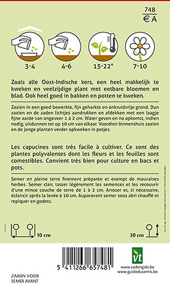 ARBORIX - Capucine Naine - Ca. 3.5 gr (Livraison Gratuite) - large