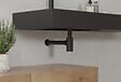 LUXURYBAIN - LuxuryBain - Siphon de lavabo design Universel 1 1/4 x 32mm,Syphon Réglable, Anti Odeur (Noir) - vignette