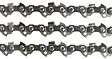 NEMURA - Lot de 3 Chaîne de tronçonneuse - 72 Entraineurs - Pas 325 - Jauge 0.58 (1.5mm) - Guide de 45cm - vignette