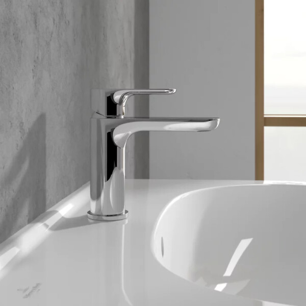 VILLEROY ET BOCH - Mitigeur lavabo  O.novo sans tirette chrome - large