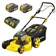 NEMURA - Tondeuse A Batterie 80V (2x40V) - Coupe 46cm - Autotractée + 2 Batteries 4Ah + Double Chargeur - Autonomie 500m2 - vignette